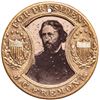 Image 1 : 1864 J C FREMONT-JOHN COCHRANE Presidential Campaign JOHN GAULT Design Ferrotype