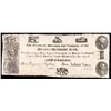 Image 1 : (1837) Petticoat Diplomatic Bank Political-Satirical Note Kinderhook NY PMG F-12