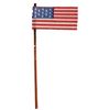 Image 1 : c. 1876 13-Star Centennial Parade Flag with its Original 3 inch Wooden Pole