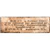 Image 2 : U.S. Treasury Green-backs Macerated Currency Ladies Shoe with Printed Tag