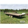 Image 4 : 1990 WAGON MASTER FLAT DECK T/A TRAILER