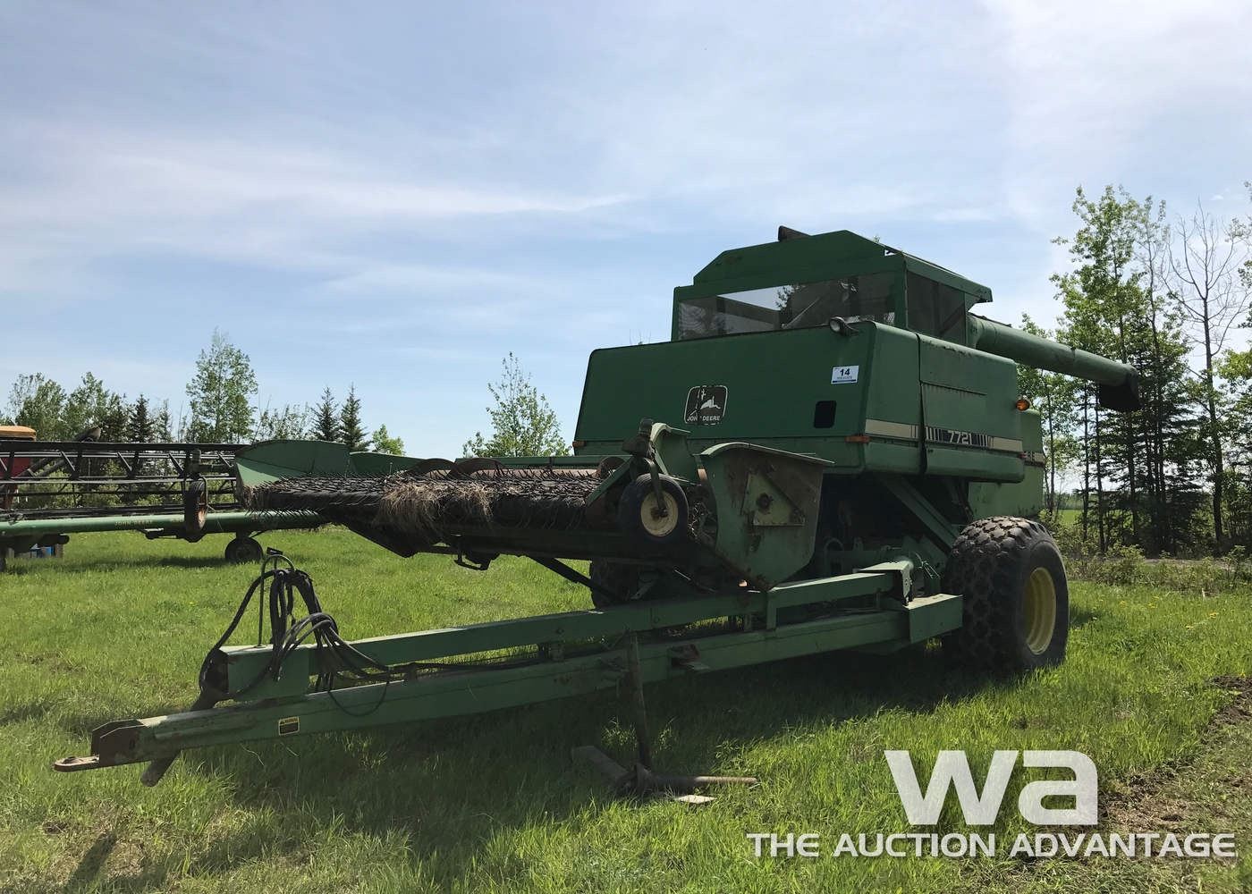 JOHN DEERE P/T 7721 COMBINE