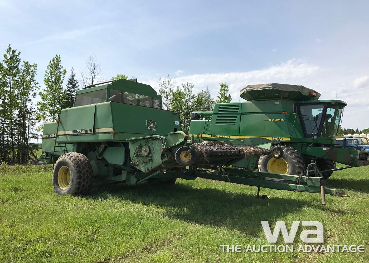 JOHN DEERE P/T 7721 COMBINE
