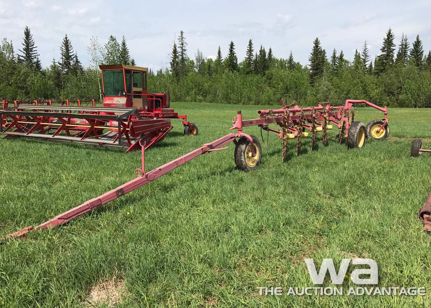 HORWOOD BAGSHAW 6 WHEEL ROOT RAKE