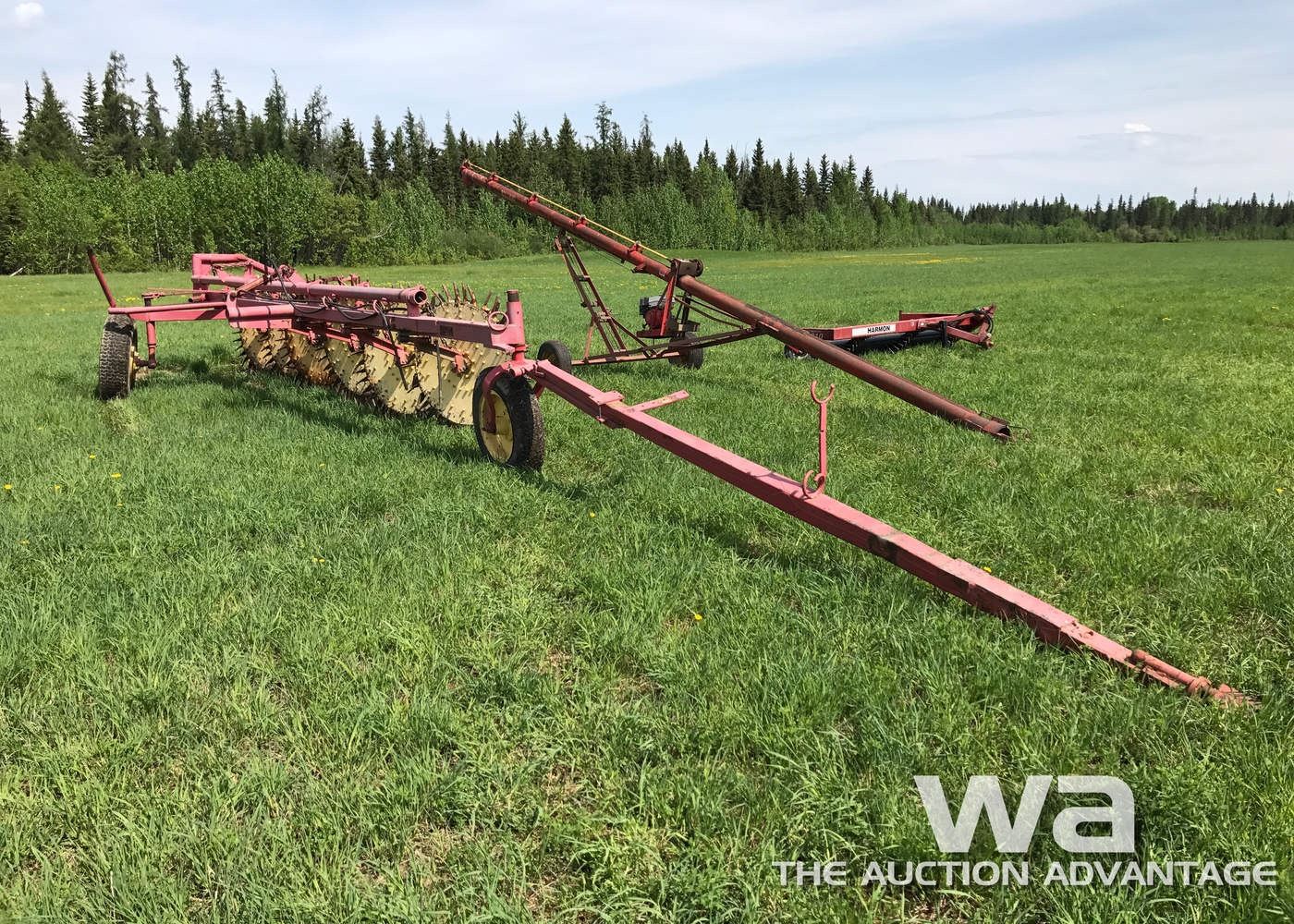 HORWOOD BAGSHAW 6 WHEEL ROOT RAKE