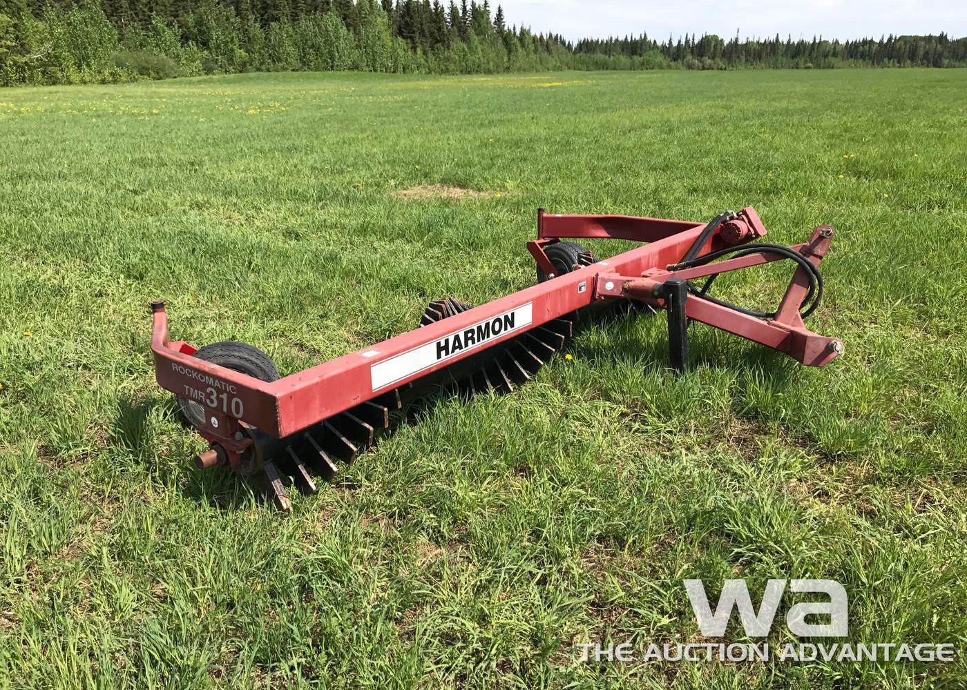 HARROM 310 3 PT. ROCK RAKE