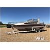 Image 1 : 1985 LARSSON 24 FT. FIBREGLASS LAKE BOAT