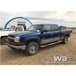 2003 CHEV 2500HD  PICKUP