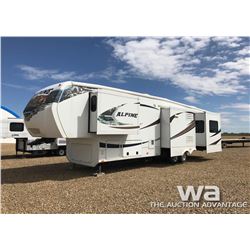 2011 KEYSTONE ALPINE 5TH WHEEL TRAVEL TRAILER