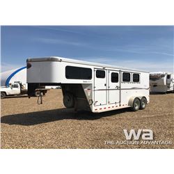 2010 SUNDOWNER 3 HORSE ANGLE HAUL TRAILER