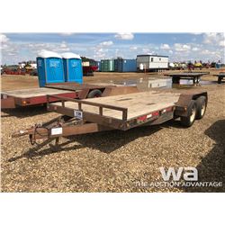 1997 NORTH LITE T/A CAR HAUL TRAILER