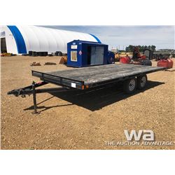 2009 RAINBOW T/A FLATDECK TRAILER