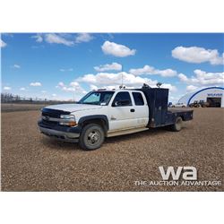 2002 CHEV SILVERADO FLATDECK TRUCK