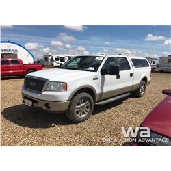 2008 FORD F150 CREWCAB PICKUP