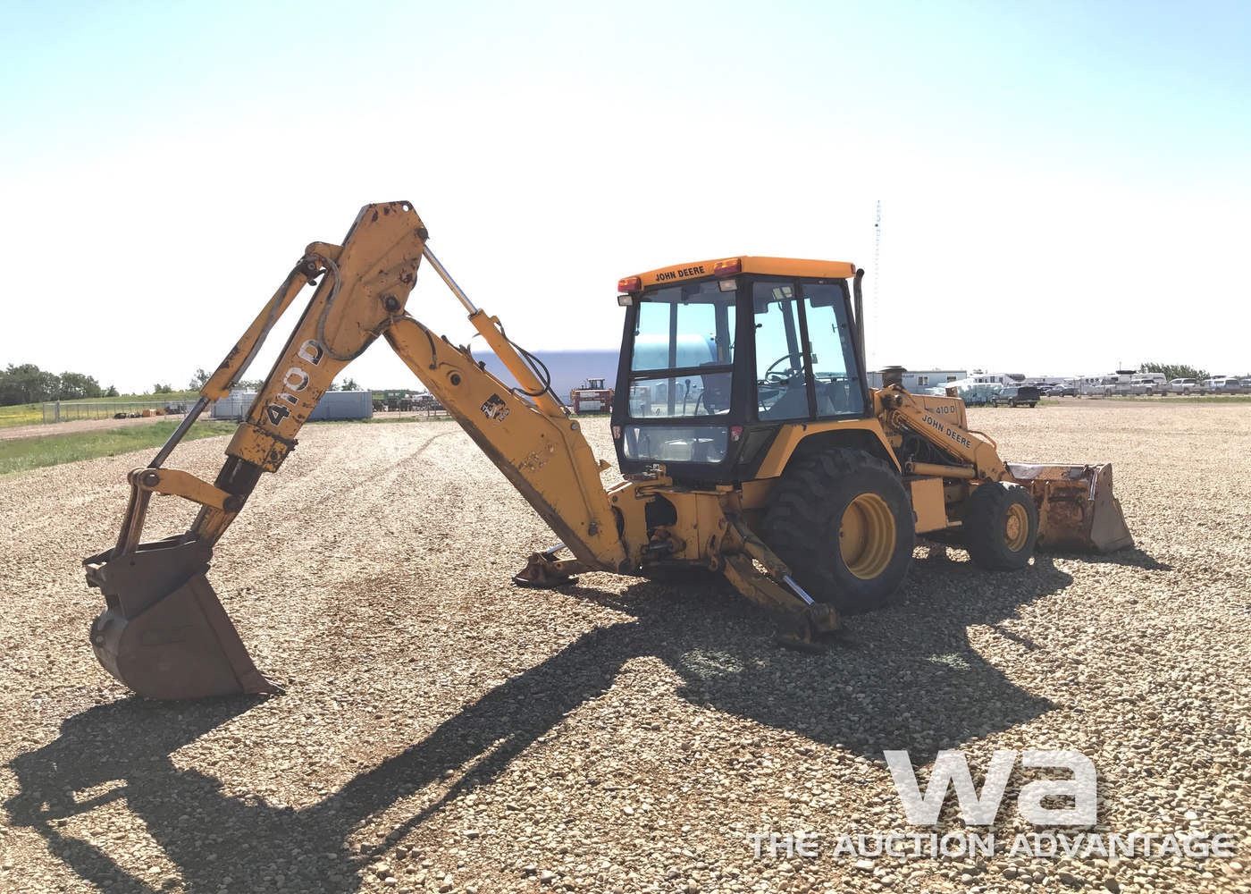 1992 John Deere 410d Backhoe Loader