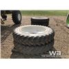 Image 1 : 380-90R46 SPRAYER TIRES & RIMS