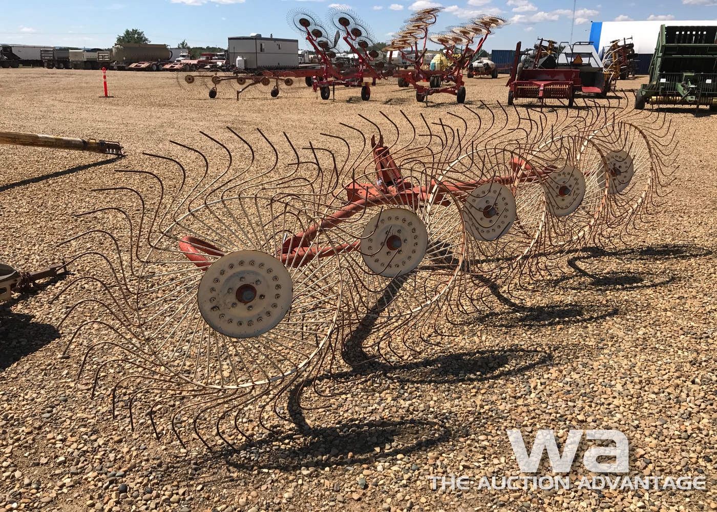 SITREX 5 WHEEL 3 PT. HAY RAKE