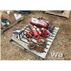 Image 1 : HITCH, AIR TANK, HYD. JACKS, FIRE EXTINGUISHERS,