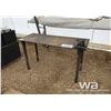 Image 1 : STEEL WELDING TABLE WITH VISE