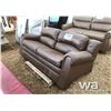 Image 1 : HIDE A BED LEATHER SOFA
