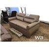 Image 1 : HIDE A BED LEATHER SOFA