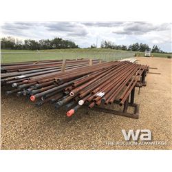 (100 PIECES) 2 3/8" DRILL PIPE