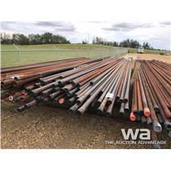 (100 PIECES) 2 3/8" DRILL PIPE