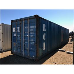 2005 SHIPPING CONTAINER