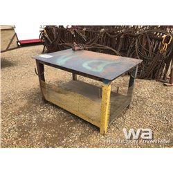 40" X 58" STEEL WELDING BENCH