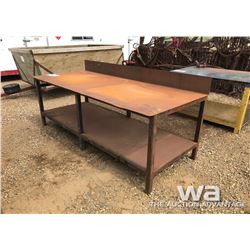 40" X 96" STEEL WELDING BENCH