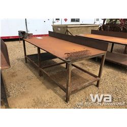 40" X 96" STEEL WELDING BENCH