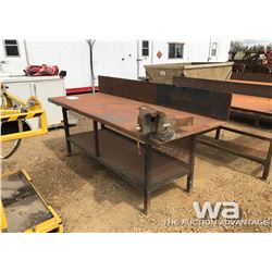 36" X 96" STEEL WELDING BENCH