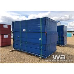 (80) 6 X 10 FT. CONSTRUCTION TEMPORARY FENCE