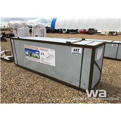 PEAK CEILING DOUBLE DOOR STORAGE BUILDING