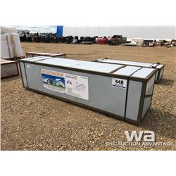 PEAK CEILING DOUBLE DOOR STORAGE BUILDING