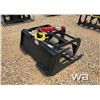 Image 2 : SKID STEER ROCK BUCKET WITH GRAPPLE