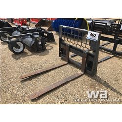 SKID STEER PALLET FORKS