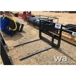 SKID STEER PALLET FORKS