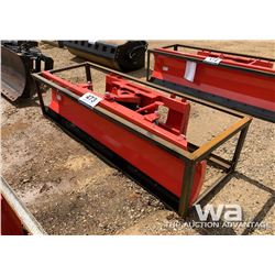 SKID STEER HYDRAULIC DOZER BLADE