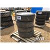 Image 1 : (4) CHAMPIRO 275/65R18 STUDDED TIRES & RIMS