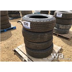 (4) GOODYEAR WRANGLER P265/65R18 TIRES