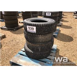 (4) HANKOOK LT265/70R17 WINTER TIRES