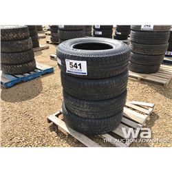 (4) MICHELIN 265/70R17 TIRES