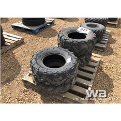 (4) ATV TIRES