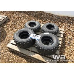 (4) ATV TIRES