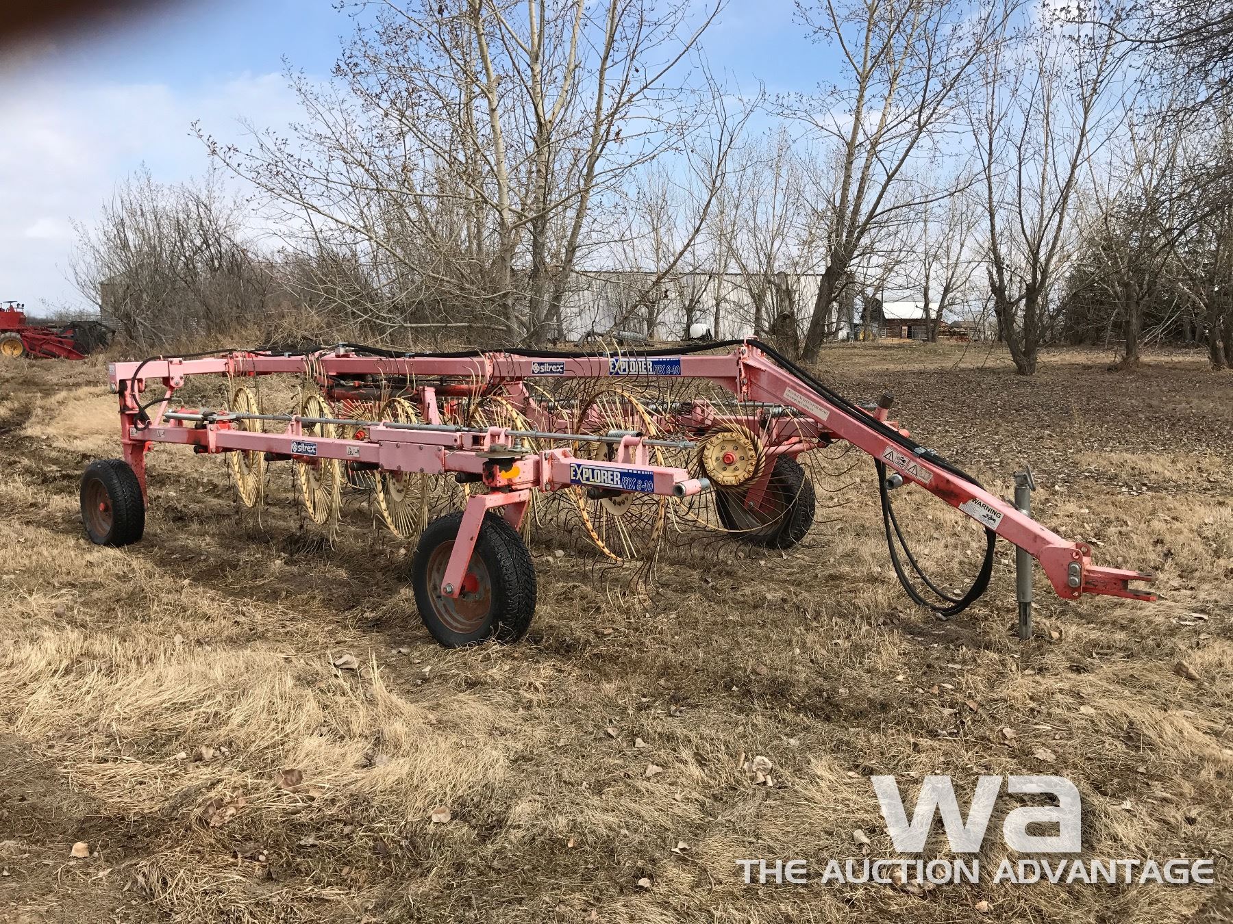 SITREX 10-WHEEL V-HAY RAKE