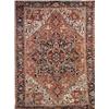 Image 1 : Heriz Rug, First Quarter 20th Century, Red ground with herati field centering a star medallio...