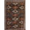Image 1 : Kuba Rug, Second Quarter 20th Century, Having a diagonal stepped medallion field enclosing fl...
