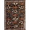 Image 1 : Kuba Rug, Second Quarter 20th Century, Having a diagonal stepped medallion field enclosing fl...