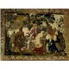 Image 1 : Aubusson Allegorical Tapestry, 17th-18th Century, Depicting an elder with attendants in a lan...